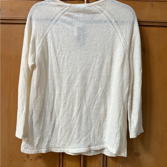 J.Mclaughlin Margaux Linen Sweater  nwt - Picture 8 of 10